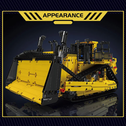 Mould King 15084 Technical Car Toys The APP RC Control D11 Bulldozer Building Block Assembly Truck Brick Set Kids Christmas Gift