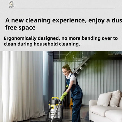 3 in 1 Vacuum Cleaner 3300W Wet and Dry Vacuum Cleaner Industrial Vacuum Cleaner for Hotels Malls Warehouses Car Washes