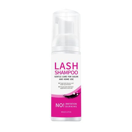 Eyelash Cleanser Gentle and non-irritating formula Deep Clean Cleanser For Makeup Tools Mascara Remover Salon Home Use Rich foam