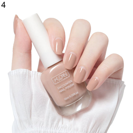 16 Colors Water-Based Nail Polish Set 10ml Nude Red Pink Peel-Off Air-Dry Nail Art Polish Kit Manicure No Need Lamp