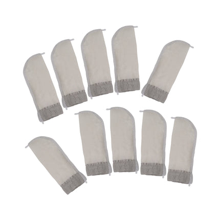 10 pcs Cock Sock Sleeve Men Thong Stockings Socks Man Mesh Pouch Underwear Transparent Erotic Lingerie Jock Sheath Thongs