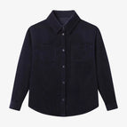 Corduroy navy Shirt / Click to see stock