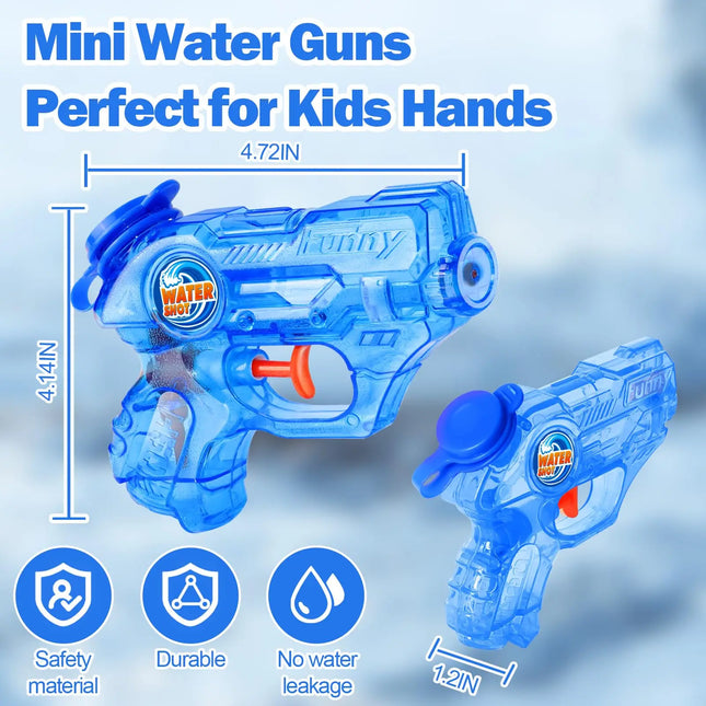 Mini Water Gun for Kids Toddler Small Water Guns Soaker Squirts Blasters for Pool Water Toys Summer Outdoor Beach Fighting Toys