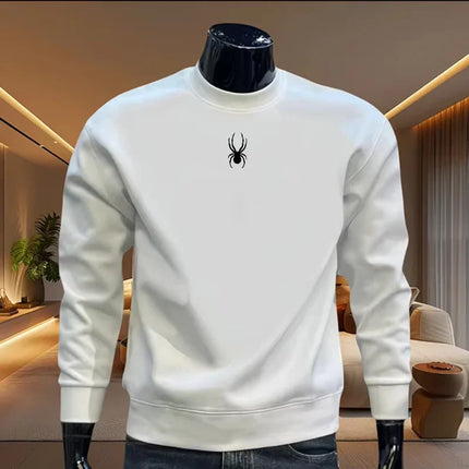 New men's round-neck long-sleeve sportswear, high-quality outdoor casual men's clothing, fashionable spring and autumn sets