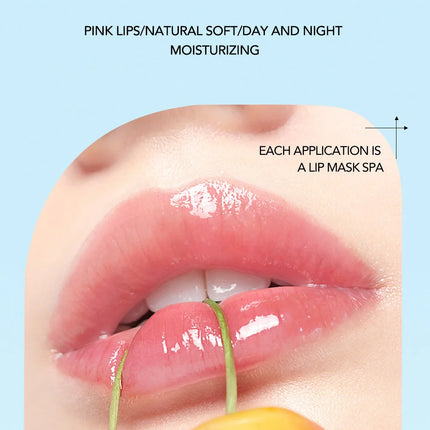 4/6/8pcs Fruit Series Lip Balm Set Sleeping Lip Mask Moisturizing Hydrating Non-sticky Anti-Cracked Lip Balm Lips Care