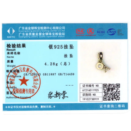 Inlaid Zircon Charm Beads 925 Sterling Silver Color Love Heart Snake Dangle Fit Original Bangle Bracelet Charms Pendant Jewelry