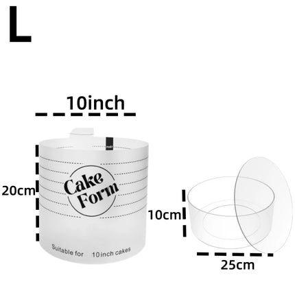 Adjustable Cake Ring Mold Retractable Fondant Tools Mousse Cake Ring Acrylic Circle Baking Ring DIY Mousse Cake Form