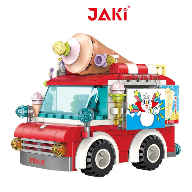 LOZ Beetle Station Wagon RV Small particle 2228PCS creative children's adult building blocks educational toy