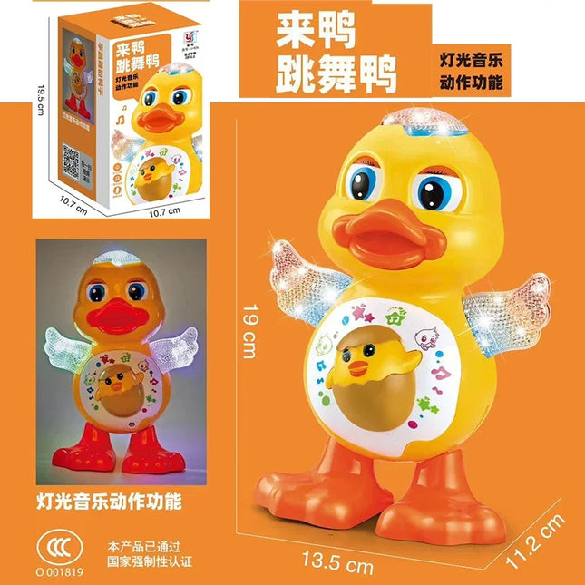 New style  Electric Dancing Singing Bee Toy with Led Light Music Walking Swing Interactive Gift Children's Companion Toy