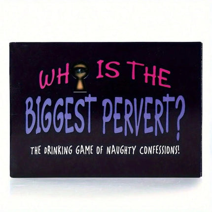 Who Is the Biggest Pervert? Adult Party Card Game |   Naughty Truth or Dare Drinking Game for Friends & Game Night