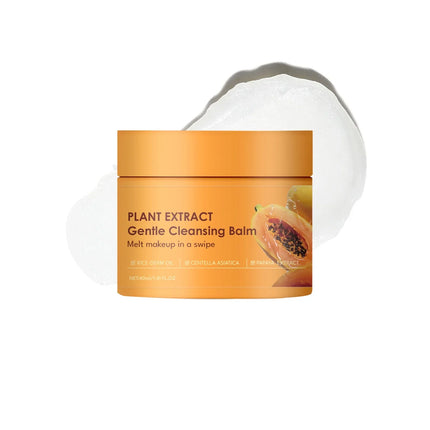 Papaya Enzyme Makeup Remover Cream Gentle Deep Cleansing Pore Dust Facial Cleanser Makeup Remover