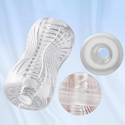 TPE Male Masturbation Sleeve Male Masturbator Sex Toys  Adult Sex Toy Pocket Pussy Penis Training Sex Toy for Men 3D Realistic