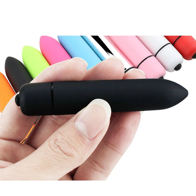 Women's Mini Dildo Vibrator 10 Frequency Bullet Female Sex Toy AAA Battery Powered Waterproof Egg Vibrating Adult Sex Toy 18+