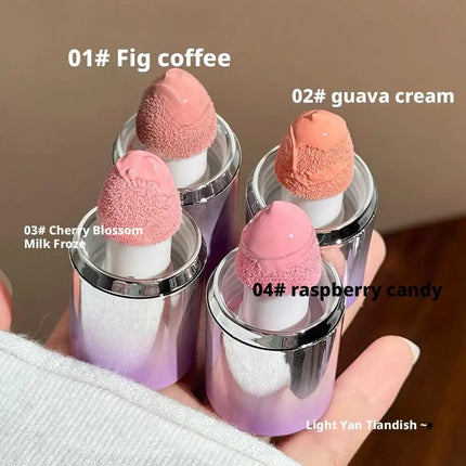 NEW Soft Color Translucent Liquid Blush Moisturizing Clear and Clear Pink White Lift Natural Matte Blush for Girls Makeup