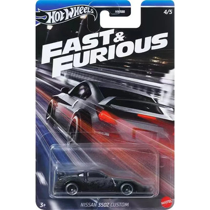 2026 New Hot Wheels Hnr88 Silver Series 25Th Fast & Furious Tokyo Drift Set Nissan/Monter Carlo/Road Runner 1:64 Diecast Car Model Authentic Holiday Birthday Gift