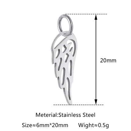 5pcs/Lot Stainless Steel Hollow Animal Cat Or Dog Claw Charm For DIY Necklace Bracelet Earrings Jewelry Accessories Pendants