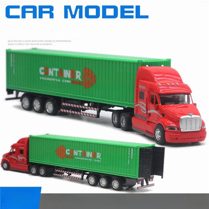 1/48 Big Size Container Truck Removable Windup Toy Children Gift