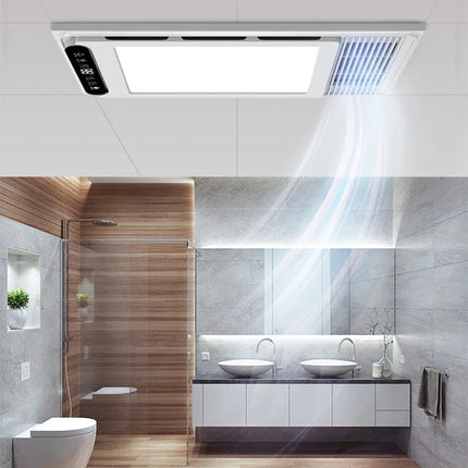 Wind Heating Exhaust Fan All-in-one Heater Bathroom Integrated Ceiling Lamp Bathroom Heater 2500W Bathroom Heater