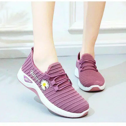 2025...Fashionable Women's Sports Shoes with Soft, Breathable Mesh Soles and Lightweight, Trendy Coconut Shoes