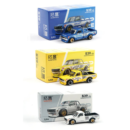 Toy Car PopRace Pandem Datsun 620 1:64 (Metal & Plastic Parts) S39-01# S39-03# S39-04#