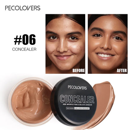 Waterproof Lasting Concealer Cream Moisturizing Full Cover Acne Mark Dark Circles Contour Concealer Makeup Palette Face Makeup