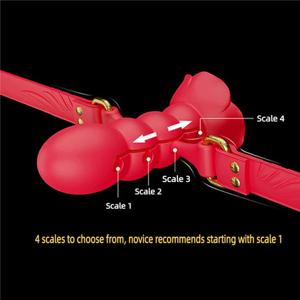 Mouth Gag Mouth Ball Non-Toxic Silicone Material Adult Sex Toys Suitable For Couples Bdsm Foreplay Bundled Flirting Props Train