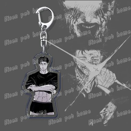 Anime Hiromi Higuruma Keychain Accessories Bag Charm Jjk Gojo Kaisen Manga Keyrings Fans Freinds Gifts