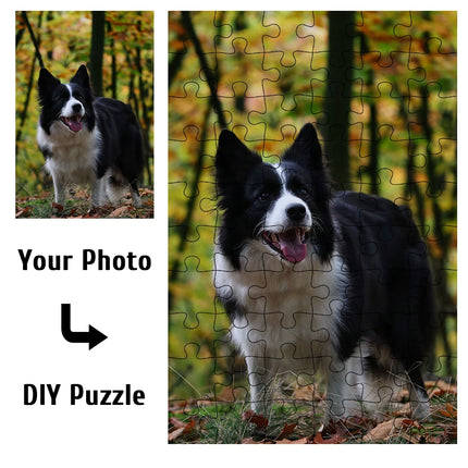 Your Photo Personalized Custom Jigsaw Puzzle Add You Multiple-Specifications Own Picture DIY Wood Jigsaw Puzzle Family Gift Toys