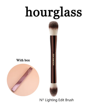 Hourglass Seamless Finish Foundation Brush Angled Foundation Brush Face Buildable Coverage Liquid Cream Foundation Makeup Tool