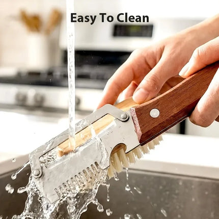 Two-piece heavy-duty stainless steel peeler and slicer，Equipped with a bottle opener and straight blade design。Suitable for suga