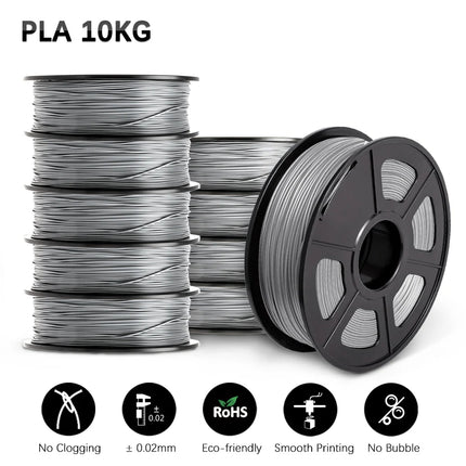 SUNLU 3D Filament PLA/PLA META/PETG/ABS/TPU/PLA MATTE 1.75mm 10Roll 1KG/0.5KG 3D Printer Filament for 3D Printer