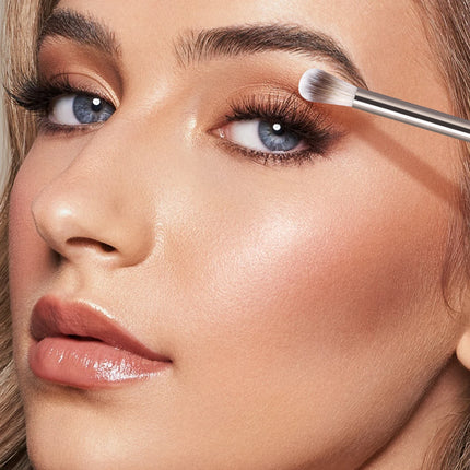 10pcs Eyeshadow Brushes Multi-Functional Eye Makeup Brushes, Portable For Travel Details Brushes for Highlight, Conceal Beauty