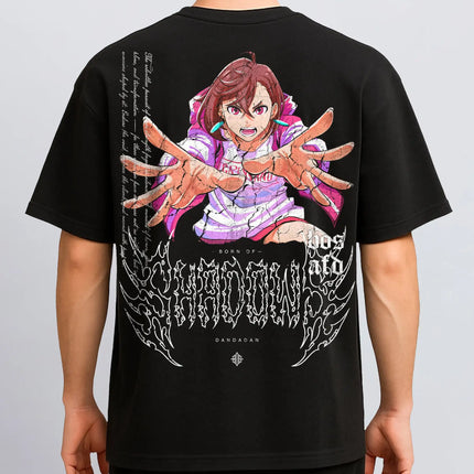 Dandadan Season 2 Tee Shirt Women Men Anime Manga Evil Eye Graphic T-shirt Streetwear Cotton High Quality Female Male Clothing