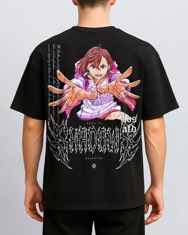 Dandadan Season 2 Tee Shirt Women Men Anime Manga Evil Eye Graphic T-shirt Streetwear Cotton High Quality Female Male Clothing
