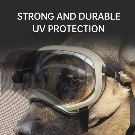 Color changing pet glasses, dog goggles, size dog sunglasses, snow glasses, UV resistant dog sunglasses