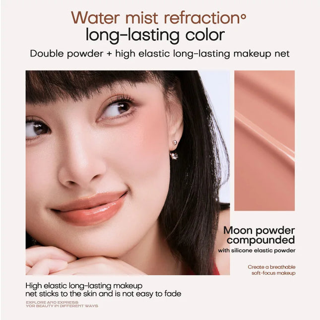 Mistine Thai Latte Liquid Blush 7g Translucent Natural Blending Makeup Smooth Colour Retention Cosmetics 1 Piece
