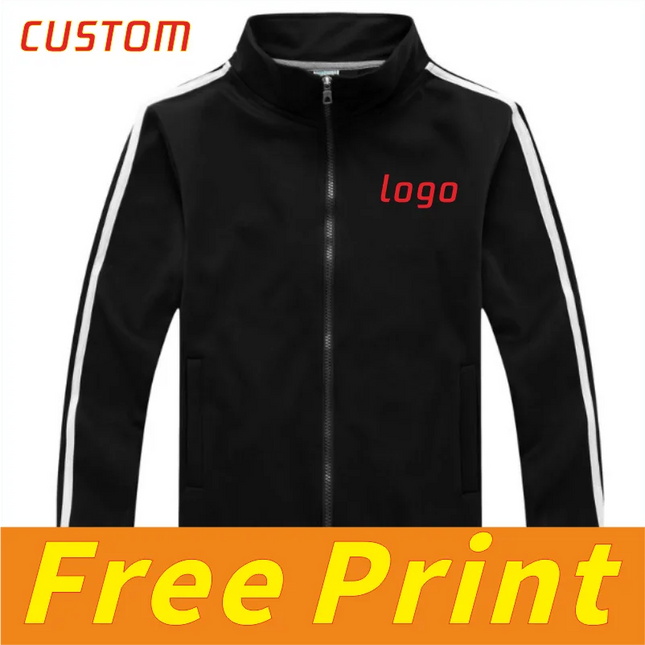 Customized logo for men's and women's outdoor sportswear, spring and autumn cardigans, jackets, personalized customization