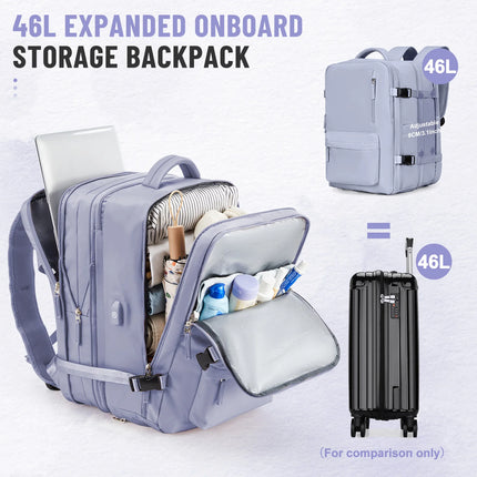Backpack for Women Men Waterproof Air Travel Backpack Hand Luggage Laptop Bags Large Capacity Expansion Backpack Shoulder Bag