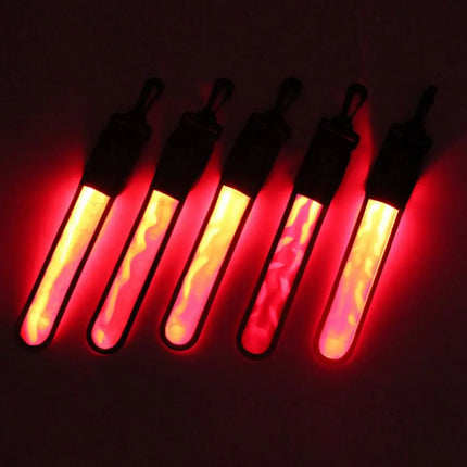 LED Glowing Luminous Reflective Backpack Hanging Light Night Running Safety Alert Kids Adult Hand Strap Wristband Outdoor Sports