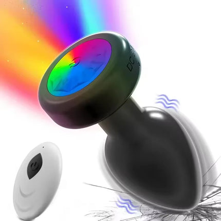Remote Control Anal Vibrator Male Wireless Butt Plug Gay Prostate Massager Female LED Vagin Stimulator Adult Sex Toys for Men