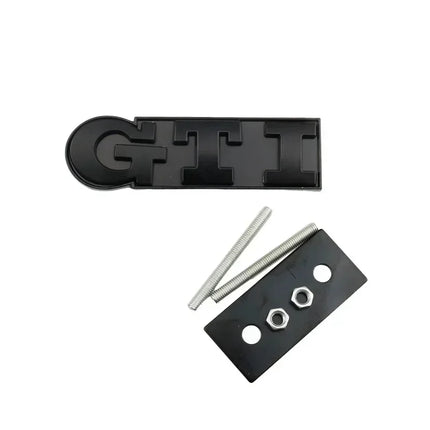Metal Car Front Grille Emblem Badge for Volkswagen GTI Logo Polo Caddy Golf 4 5 6 8 Jetta Tiguan Touran Passat T-Roc MK3 MK4 MK5