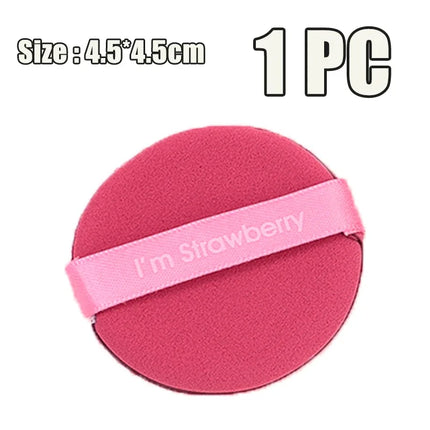 1-20pcs Sponge Air Cushion Cosmetic Puff Double Side Soft Beauty Makeup Puffs Dry and Wet Use BB Cream Foundation Cosmetics Tool
