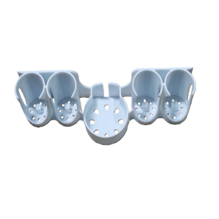 Electric Toothbrush Holder Compatible with Oral-B with Charger Storage Middle Slot for Organizing And Storing Toothbrushes