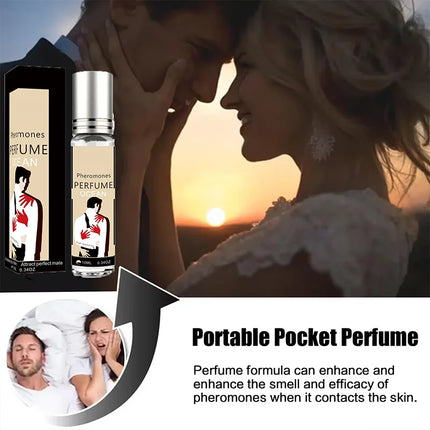 Long Lasting Pheromone Perfume Essential Oil Natural Aroma To Attract Women Luxury Fragrance exudes Passion