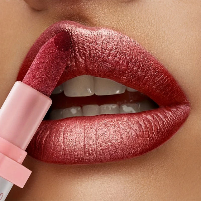 [Shimmer Lipstick Colors] Long-Lasting, Moisturizing & Waterproof for All Skin Types - Perfect Valentine's Day Gift
