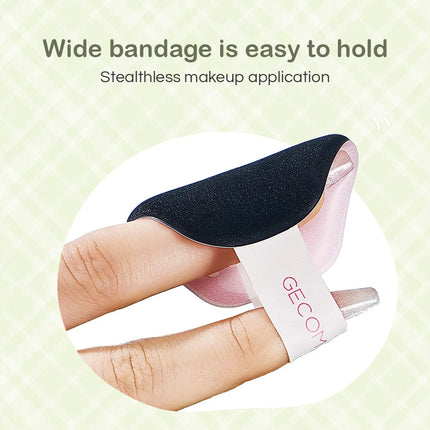 GECOMO 8 PCS Peach Powder puff Series Super Soft Wet And Dry Dual-use Skin-friendly Makeup Sponge
