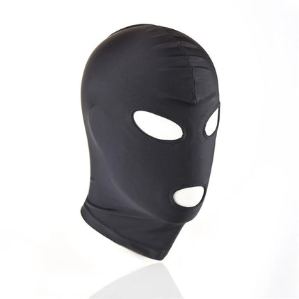 Head Mask Spandex Lycra Hood Bdsm SM Role Playing Game Erotic Latex Leather Fetish Open Mouth Hood Mask Sex Toys adult Sexy Toy