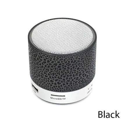 Bluetooth Mini Speaker Wireless Sound Box Colorful LED TF Card USB Subwoofer Portable MP3 Music Player For PC Phone