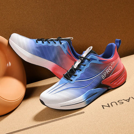 Men Sports Running Shoes Casual Marathon Breathable Lightweight Women's Comfortable Athletic Nonskid Walking Sneakers Outdoors