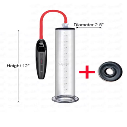 Electric Acrylic Penis Pump Vacuum Pump For Penis Male Penis Enlargement Pump Penile Training Extender Cock Dick Pump For Men 18